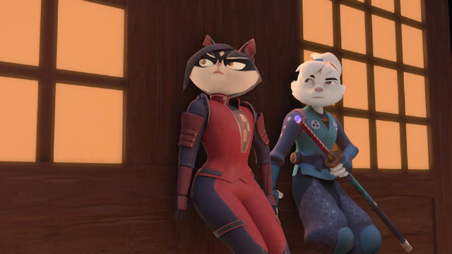 Click to watch 'Belly of the Beast' (popup) Samurai Rabbit The Usagi Chronicles